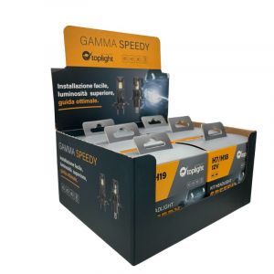 DISPLAY LAMPADE SPEEDY H7-H4