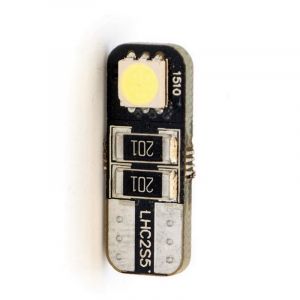 Lampara Led 12v T10 24 Smd 120 Lm Canbus Luz Posicion Diurna - Qube Box