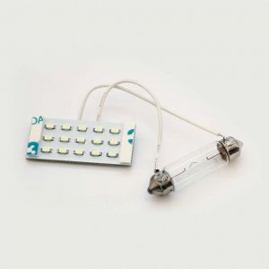 Kit Plafoniera a Led Univ. Siluro Rettang. 40X28mm