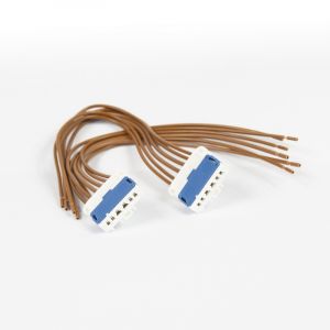 Briglia HSG connettore 6 poli misto bianco