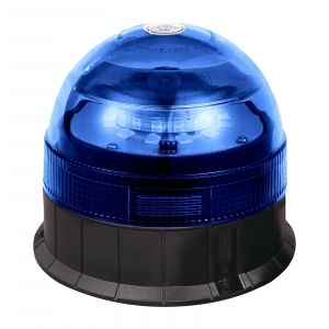 Lampeggiante con CHIP BLU a Led Base Piana R65