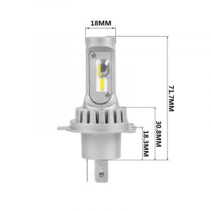 Kit Headlight SIMPLY per H4 (2PCS)