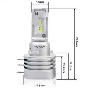 Kit Headlight SIMPLY per H15 (2PCS)