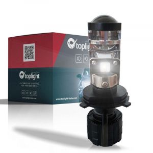 Singolo Headlight H4 con Lenticolare in Testa