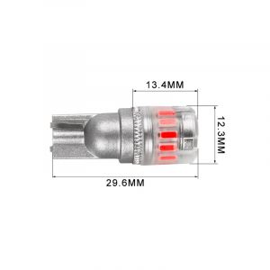 Set Lampade a Led T10 Rossa SIMPLY (2PCS)