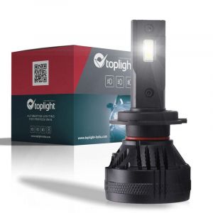 Singolo Headlight NIGHT RIDER per H7