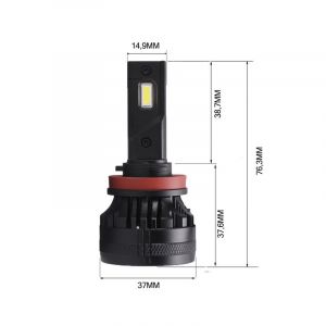 Kit Led Headlight NIGHT RIDER for HB3 (2PCS)