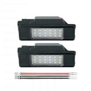 Led Licence Plate Light Citroen and Peugeot (2PCS)