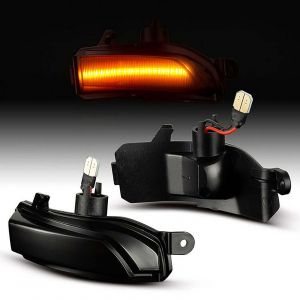 Frecce specchio progressive fumè per Skoda Fabia e Rapid (2PCS)