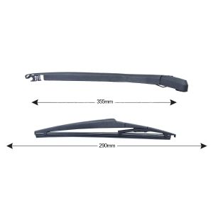 TRA-T7Y2 Kit Braccio Tergilunotto TOYOTA Yaris 290mm